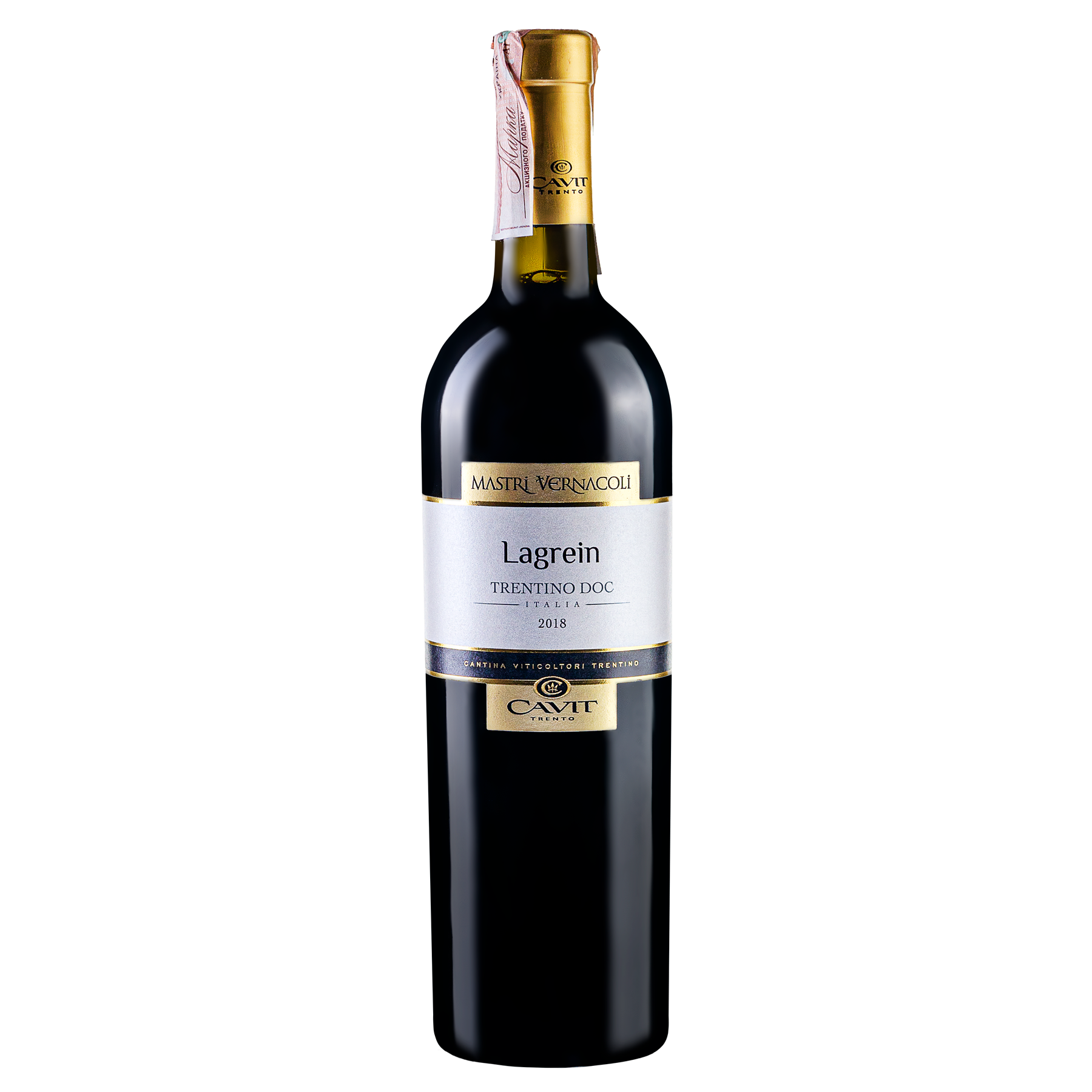 Вино Кавіт Мастрі Вернаколі Лагрейн 13% чер сух 0,75л